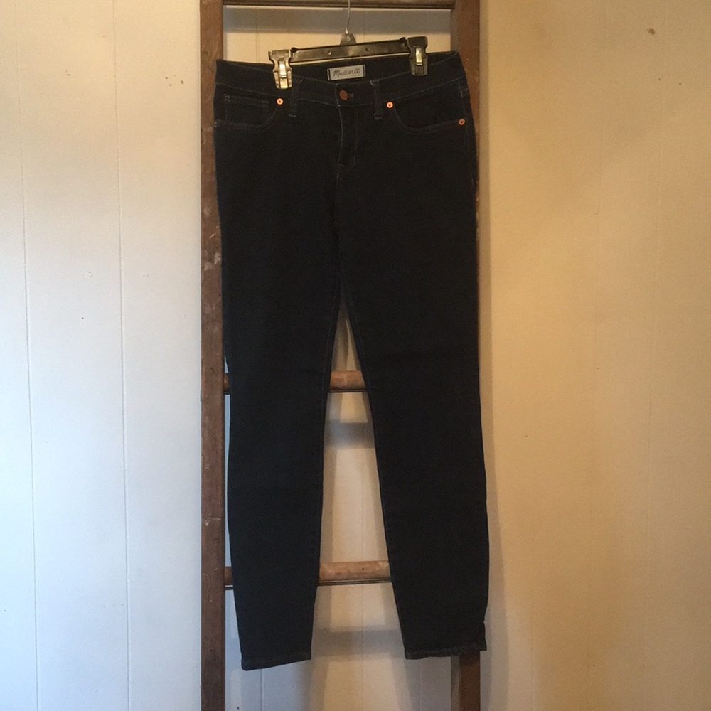 Madewell Skinny Skinny Jeans Dark Wash sz 30